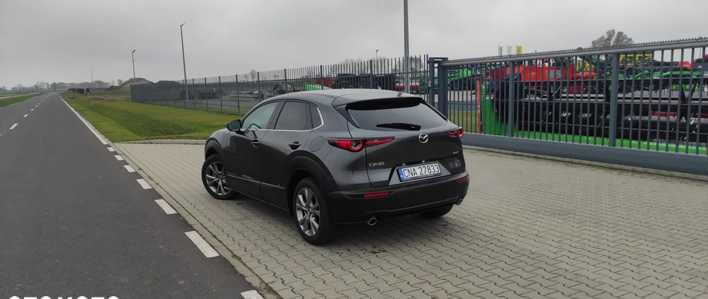 Mazda CX-30 cena 139999 przebieg: 6500, rok produkcji 2023 z Żarki małe 121